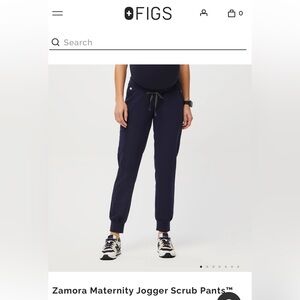 FIGS maternity scrub pants